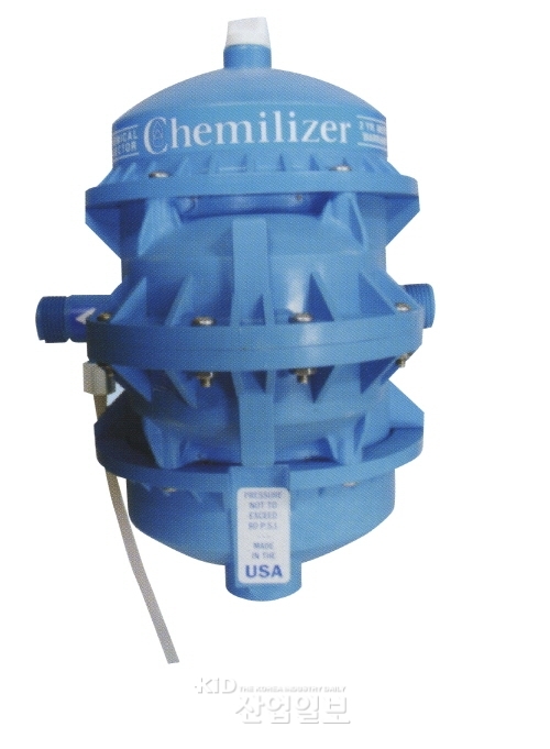 코엔, 무전원 정량펌프(Chemilizer)