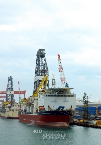 현대重 드릴십, 동해 대륙붕 심해개발 투입