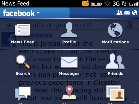 블랙베리 스마트폰용 페이스북 2.0 버전 출시 