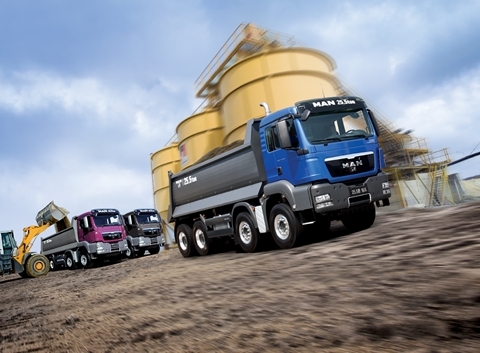 만트럭, 강력한 540마력 트럭 출시