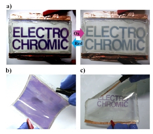 저전력 소비형 전기변색 디스플레이 개발