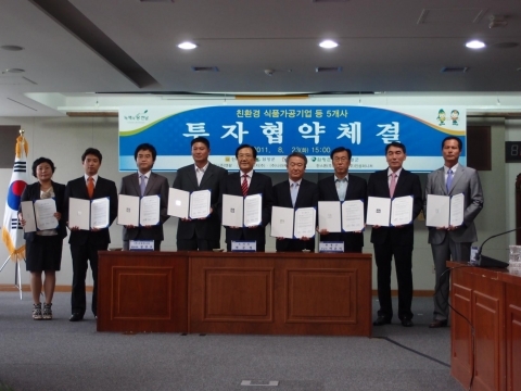 친환경 식품 가공 및 풍력발전 산업 탄력