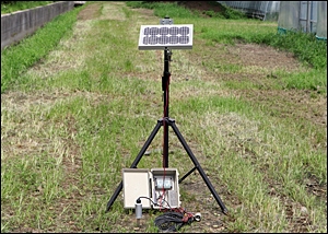 화단·밭, 태양전지 이용 자동급수 장치 개발