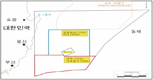 대륙붕 개발에 민간사 최초 참여