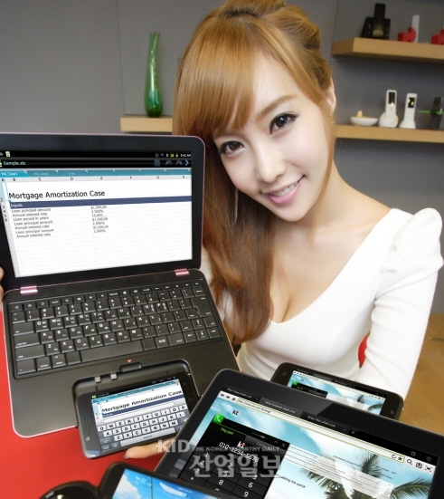 신개념 스마트폰 '스파이더폰' 공개