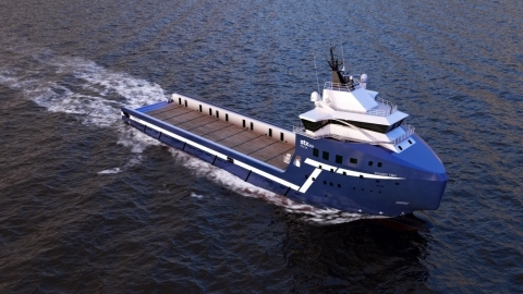 STX OSV, 해양작업지원선 1척 수주