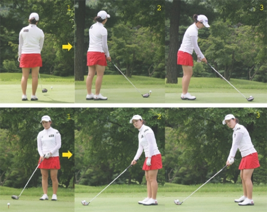 Driver shot 어드레스 프리샷루틴 1 <김보배 프로>