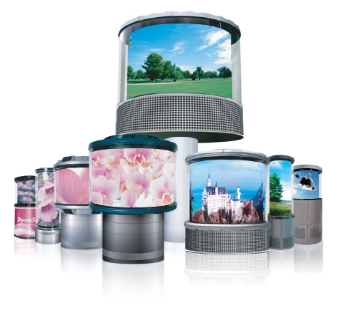 DynaScan, 360도 LED 디스플레이 DS0816