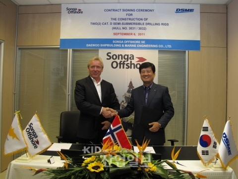 대우조선해양, 반잠수식 시추선 2기 수주