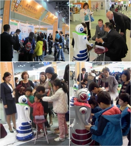 로봇 키로(KIRO), ‘로보월드’ 무대에 서다