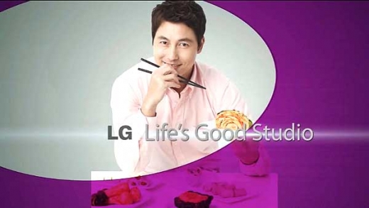 LG 디오스 모델 정우성, ‘원조김치 최강전’ 심사위원으로 참가