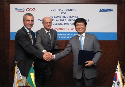 대우조선해양, 해저 파이프설치 작업선 2척 수주