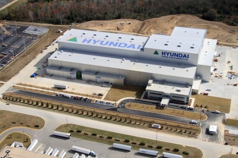 현대重, 미국 변압기공장 준공