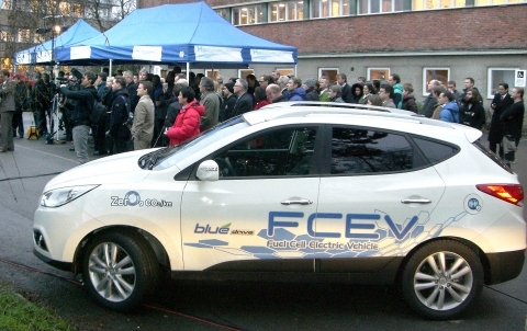 현대·기아차, 수소연료전지차 시범운행 사업 선정