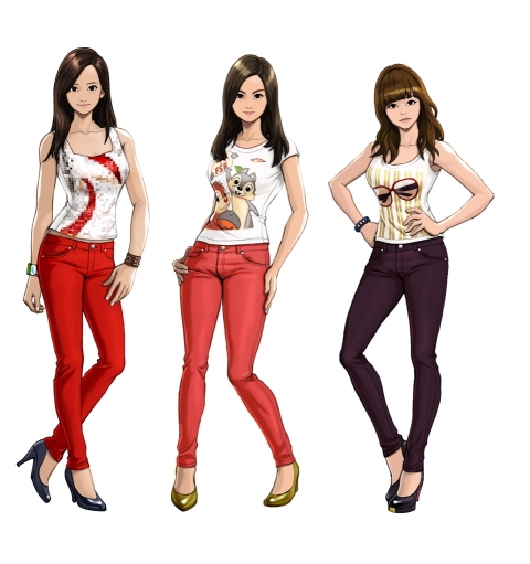 프리스타일 스포츠, 첫번째 소녀시대 캐릭터 업데이트