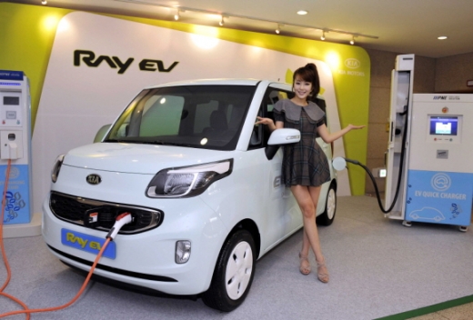기아차, 국내 최초 양산형 전기차「레이 EV」출시
