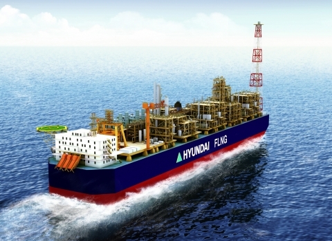 현대중공업, 국내 첫 ‘LNG-FPSO’ 독자모델 개발