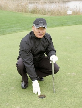 잔디 관리 대통령을 만나다!