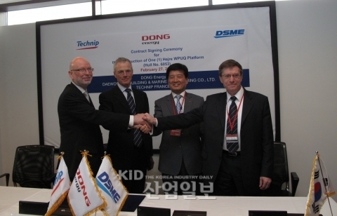 대우조선해양, 한국 최초 덴마크 해양플랫폼 수주 성공