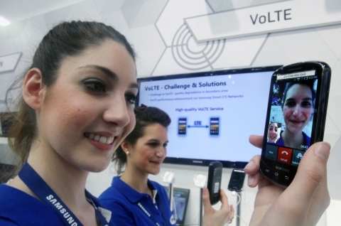 차세대 LTE 음성·영상통화 시연