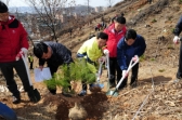 안산시, 팔곡산에서 나무심기 행사
