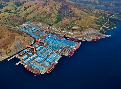 한진중공업 수빅조선소, 美 해군 유지보수 협정 체결