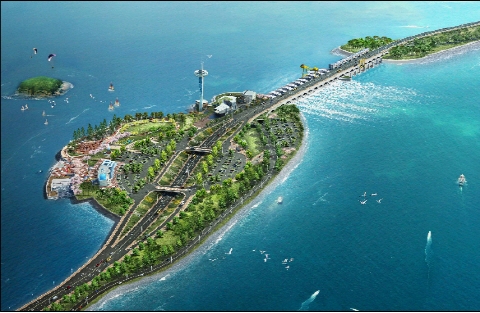 시화호 조력발전소에서 데이트를?