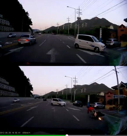 좌회전 김여사, 사고유발에 뺑소니 '무책임' 질타