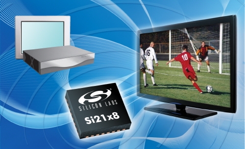 실리콘랩스, 'Si21x8 신제품군' TV 튜너 기술 한층 끌어올려