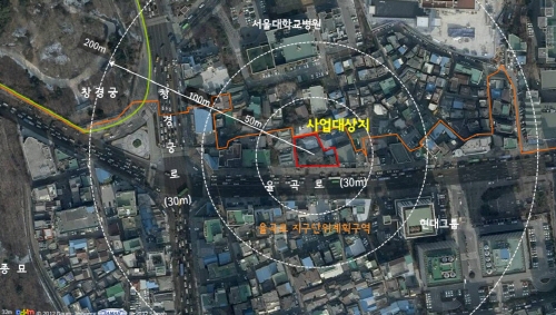 율곡로 지구단위계획 결정, 용적률 완화