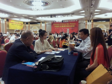 한중 최대 상담회장에서 빛난 경기도 중소기업