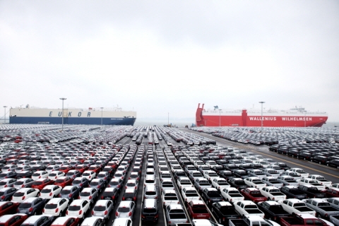 평택항 상반기 자동차 처리량 `사상 최대`