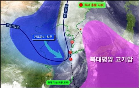 제7호 태풍 ‘카눈’  온대저기압 변질, 향후 전망 어떻게 되나