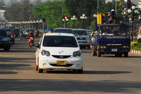 라오스 자동차 시장, 중국산 몰려오면서 한국산 설자리 잃어