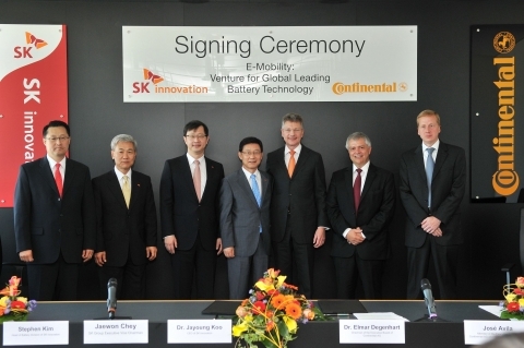 SK, 자동차 최강국 독일서 글로벌 전기차 배터리 시장 공략