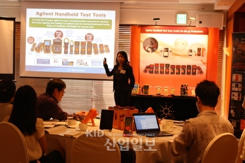 한국애질런트, 핸드형 테스트 장비 원격 모니터링 기술 선보여