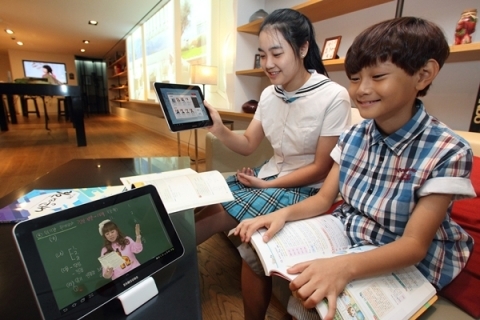 스마트홈 패드를 이용한 스마트 러닝 학습 서비스