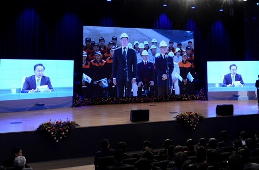 한-카자흐, 40억달러 규모 합작 발전소 착공 