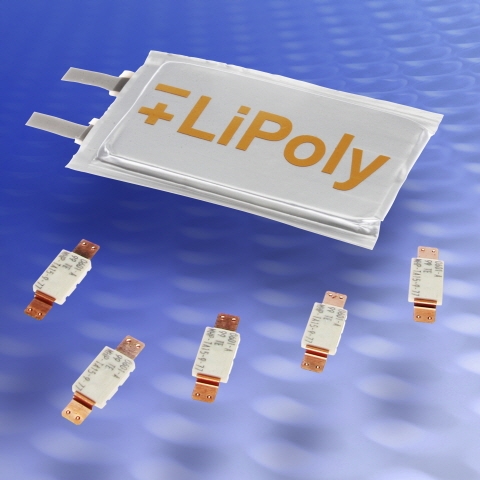 TE 커넥티비티, 리튬 폴리머 배터리 셀용 열 보호 솔루션 출시 