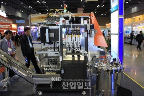 [2012 서울국제포장전 현장스케치] 화장품 포장 전문 ‘은성자동기계’