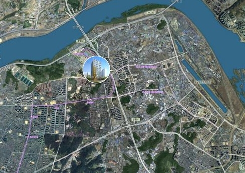 복층시공 가능한 강일지구 수익형 소형 오피스텔  