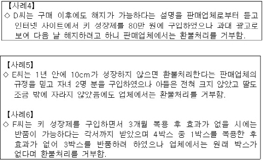 내 자녀 10cm 더 키울 수 있다? 키 성장제 광고 '주의보' 