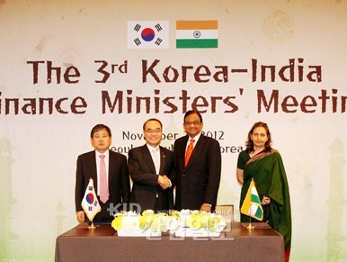 한국, 인도 인프라 분야에 5년간 10억불 지원