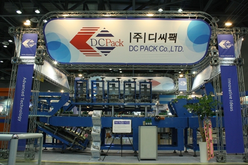[2012 서울국제포장전 현장스케치] ㈜디씨팩, 초고속 박스포장기 선보여