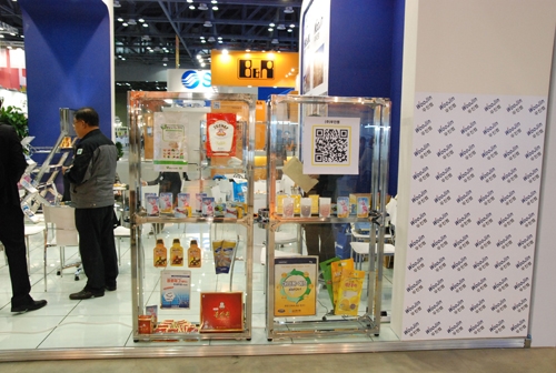 [2012 서울국제포장전 현장스케치] 서울국제포장전 첫 참가 기업 ㈜우진켐