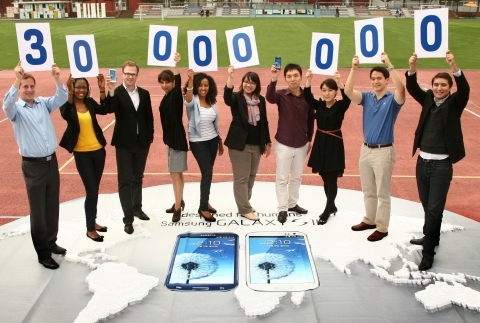 갤럭시 SⅢ, 출시 5개월만에 3,000만대 판매 돌파 