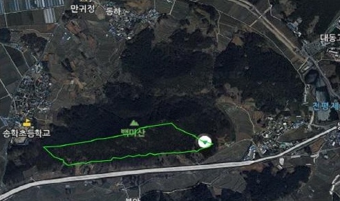 서창동 백마산 상부 토지 매각 