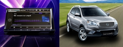 런즈, 쌍용자동차 타고 라오스 카 인포테인먼트 시장 진출