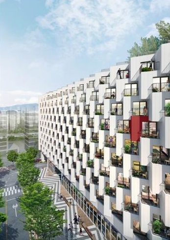 투자일번지 강남, 최초 테라스 오피스텔 '강남 지웰홈스' 