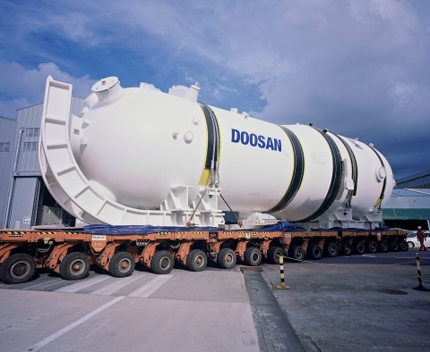 두산중공업, 원전 증기발생기 등 2개 품목 세계일류상품에 선정